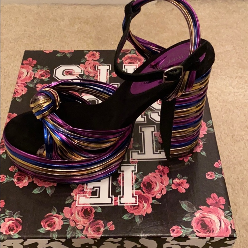 NEVER WORN: Jeffrey Campbell Disco Platforms